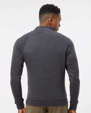 J. America Men's Triblend Quarter-Zip Sweatshirt - Image 12
