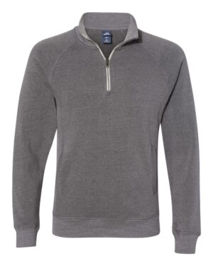 J. America Men's Triblend Quarter-Zip Sweatshirt - Image 31