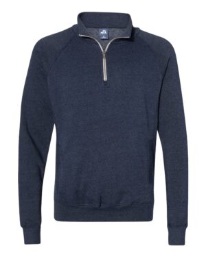 J. America Men's Triblend Quarter-Zip Sweatshirt - Image 42