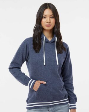 J. America Women’s Relay Hooded Sweatshirt - Image 10