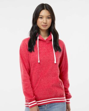 J. America Women’s Relay Hooded Sweatshirt - Image 16