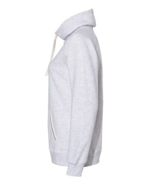J. America Women’s Relay Cowl Neck Sweatshirt - Image 3