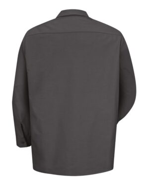 Red Kap Men's Industrial Long Sleeve Work Shirt - Image 8