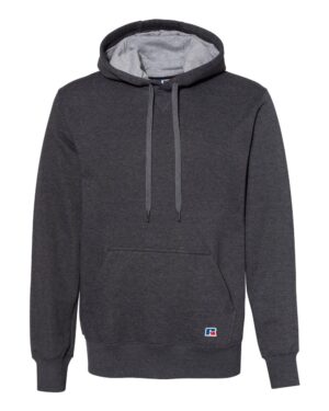 Russell Athletic Unisex Cotton Rich Fleece Hooded Sweatshirt - Image 4