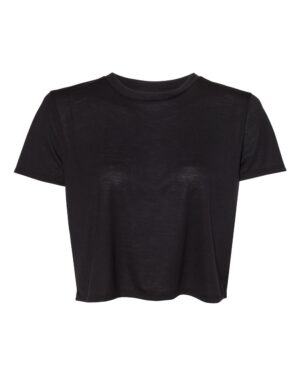 BELLA + CANVAS Women’s Flowy Crop Tee - Image 4