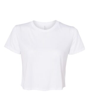 BELLA + CANVAS Women’s Flowy Crop Tee - Image 25