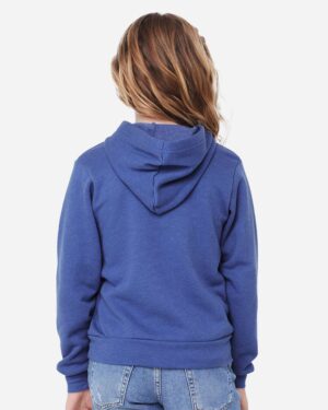 BELLA + CANVAS Youth Sponge Fleece Hoodie Sweatshirt - Image 27