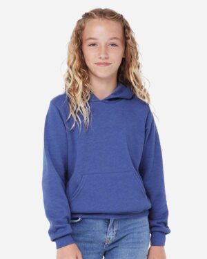 BELLA + CANVAS Youth Sponge Fleece Hoodie Sweatshirt - Image 25