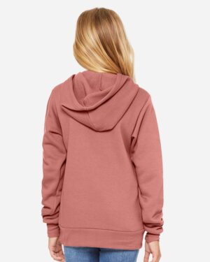 BELLA + CANVAS Youth Sponge Fleece Hoodie Sweatshirt - Image 33