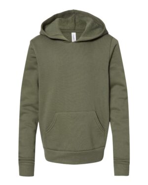 BELLA + CANVAS Youth Sponge Fleece Hoodie Sweatshirt - Image 34