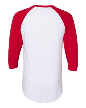 JERZEES Premium Blend Ringspun Three-Quarter Sleeve Raglan Baseball T-Shirt - Image 25