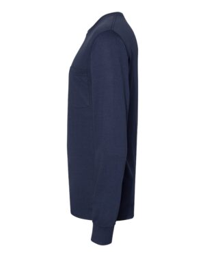 Hanes Unisex Workwear Long Sleeve Pocket T-Shirt - Image 15