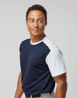 Alleson Athletic Men's Crewneck Pullover Baseball Jersey - Image 5