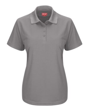 Red Kap Women's Performance Knit Pocketless Core Polo - Image 7