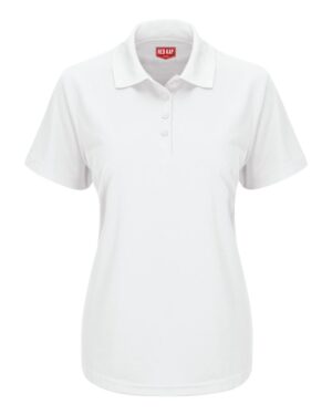 Red Kap Women's Performance Knit Pocketless Core Polo - Image 19