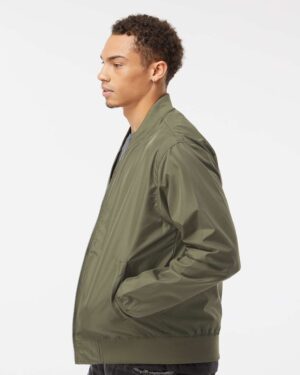 Independent Trading Co. Unisex Lightweight Bomber Jacket - Image 5