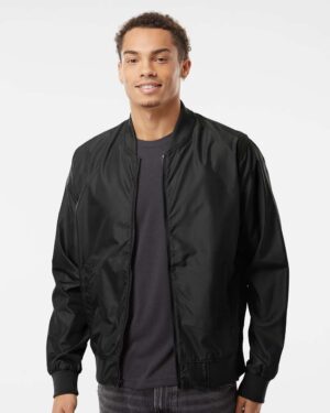 Independent Trading Co. Unisex Lightweight Bomber Jacket - Image 10