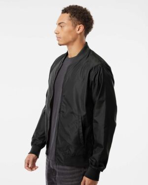 Independent Trading Co. Unisex Lightweight Bomber Jacket - Image 11