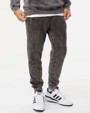 Independent Trading Co. Unisex Mineral Wash Fleece Sweatpants - Image 4