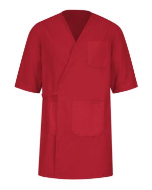 Red Kap Men's Collarless Butcher Wrap - Image 5