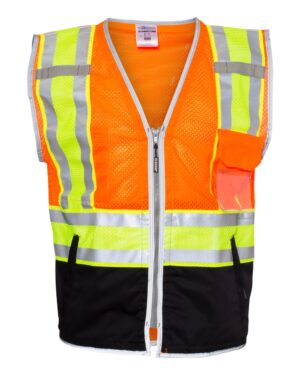 Kishigo Unisex Premium Brilliant Series® Ultimate Reflective Vest - Image 4