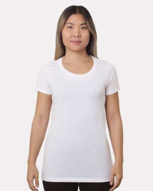 Bayside Women's Fine Jersey T-Shirt - Image 6