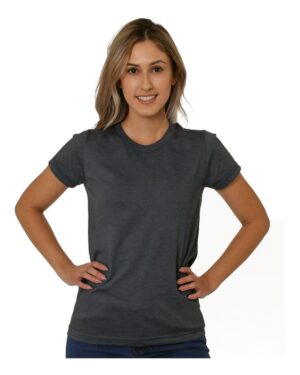 Bayside Women's USA-Made Triblend T-Shirt - Image 3