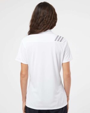 Adidas Women's 3-Stripes Shoulder Polo - Image 24