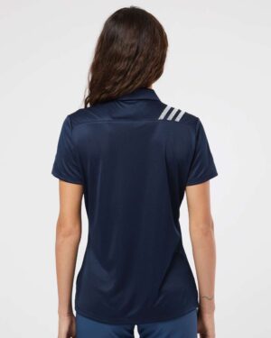 Adidas Women's 3-Stripes Shoulder Polo - Image 12