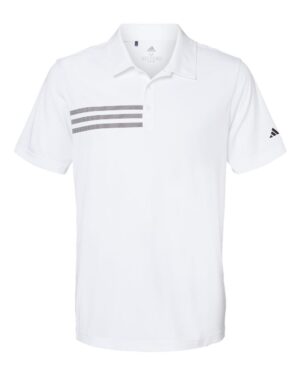 Adidas Men's 3-Stripes Chest Polo - Image 37