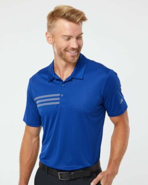 Adidas Men's 3-Stripes Chest Polo - Image 22