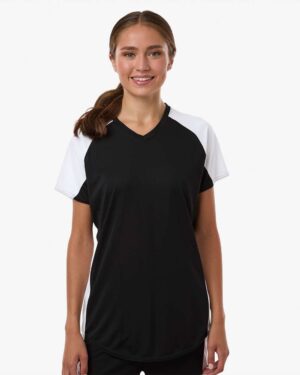 Augusta Sportswear Women's Cutter Jersey - Image 4