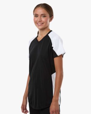 Augusta Sportswear Women's Cutter Jersey - Image 5