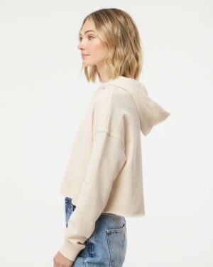 Independent Trading Co. Women’s Lightweight Crop Hooded Sweatshirt - Image 23