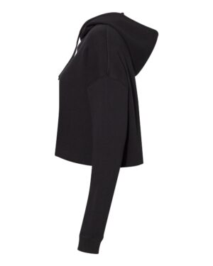 Independent Trading Co. Women’s Lightweight Crop Hooded Sweatshirt - Image 3