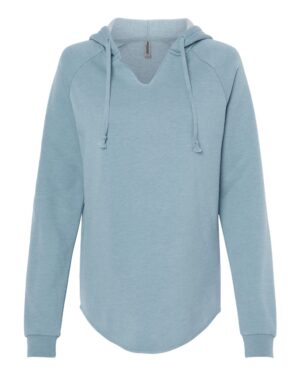 Independent Trading Co. Women’s Lightweight California Wave Wash Hooded Sweatshirt - Image 37