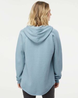 Independent Trading Co. Women’s Lightweight California Wave Wash Hooded Sweatshirt - Image 42