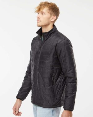 Independent Trading Co. Men's Puffer Jacket - Image 5