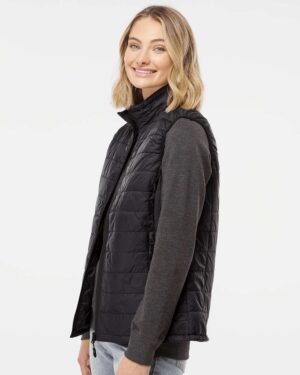 Independent Trading Co. Women's Puffer Vest - Image 5