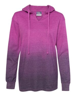 MV Sport Women's French Terry Ombré Hooded Sweatshirt - Image 4