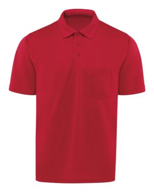 Red Kap Men's Performance Knit Pocket Polo - Image 15