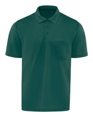 Red Kap Men's Performance Knit Pocket Polo - Image 9