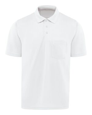 Red Kap Men's Performance Knit Pocket Polo - Image 19