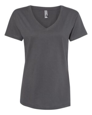 Next Level Women’s Cotton V-Neck T-Shirt - Image 4