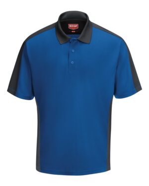 Red Kap Men's Performance Knit Two Tone Polo - Image 15