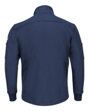 Bulwark Men's Zip Front Fleece Jacket-Cotton /Spandex Blend - Image 4