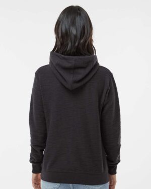 J. America Women’s French Terry Sport Lace Scuba Hooded Sweatshirt - Image 6