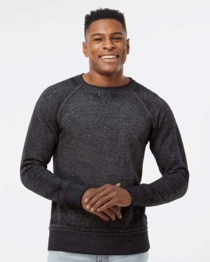 J. America Men's Vintage Zen Fleece Crewneck Sweatshirt - Image 16