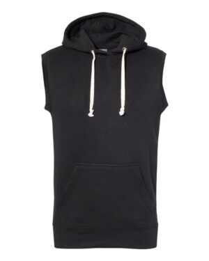 J. America Men's Triblend Sleeveless Hooded Sweatshirt - Image 13