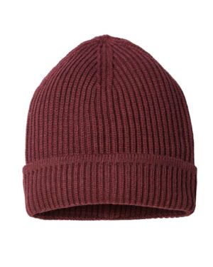 Atlantis Headwear Sustainable Finish Edge Cuffed Beanie - Image 3